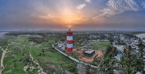 Pudimadaka Light house