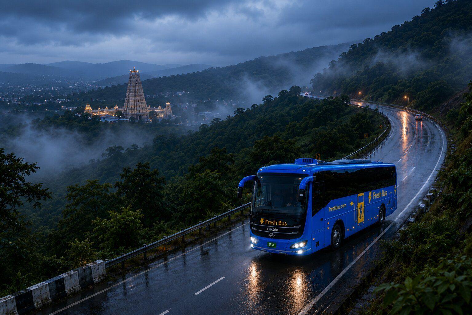 Rainy Season Tips for Vijayawada To Tirupati Overnight Bus Journey